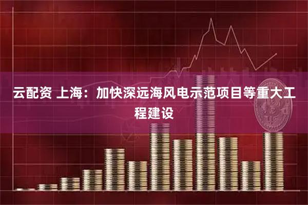 云配资 上海：加快深远海风电示范项目等重大工程建设